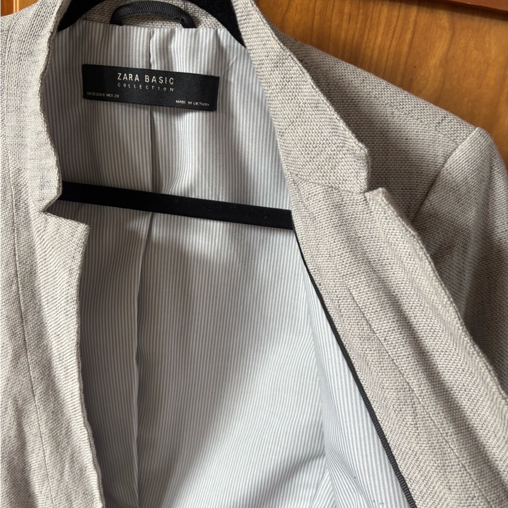 Zara  Light Gray Blazer